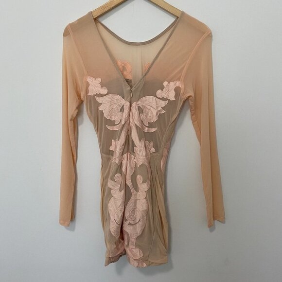 NEW Sky Kirsi Blush Dress Size Medium - Picture 8 of 9